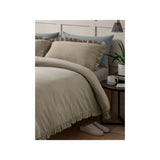 George Home ruffle edge embellished duvet set king (British brand)