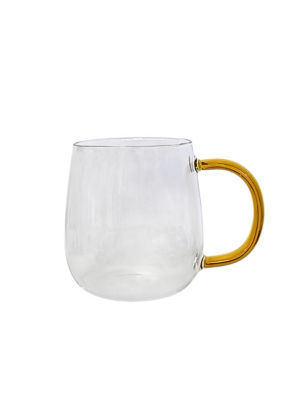 ASDA George Home Yellow Handled Glass Mug- Buy online at McGrocer