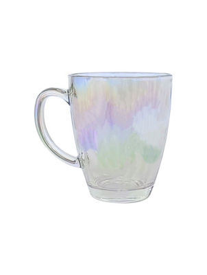 George Home Iridescent Tea Mug laget av slitesterkt glass, UK-versjon