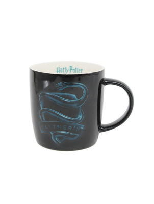 George Home Slytherin stoneware mug, Harry Potter theme (British brand)