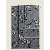 George Home medium zebra bath towel (British brand)