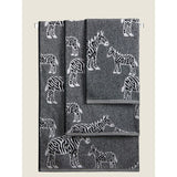 George Home medium zebra bath towel (British brand)
