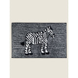 George Home zebra print bath mat 100% cotton - British product