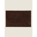 George Home chenille bath mat brown 50x80cm - British product