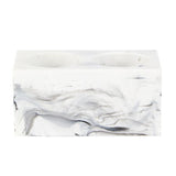 George Home white marble effect toothbrush holder, UK version