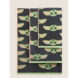 George Home Star Wars Mandalorian Grogu bath sheet black (British brand)