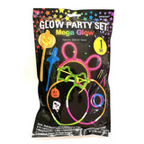 Amscan Halloween glow party set with glow sticks and connectors (British brand)