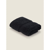 George Home small black super soft cotton hand towel, UK version