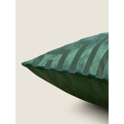 George Home cut velvet cushion cover 50x50cm, UK version