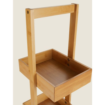 George Home bamboo 3 tier storage caddy, UK version