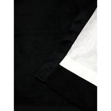 George Home black velvet eyelet curtains - British product