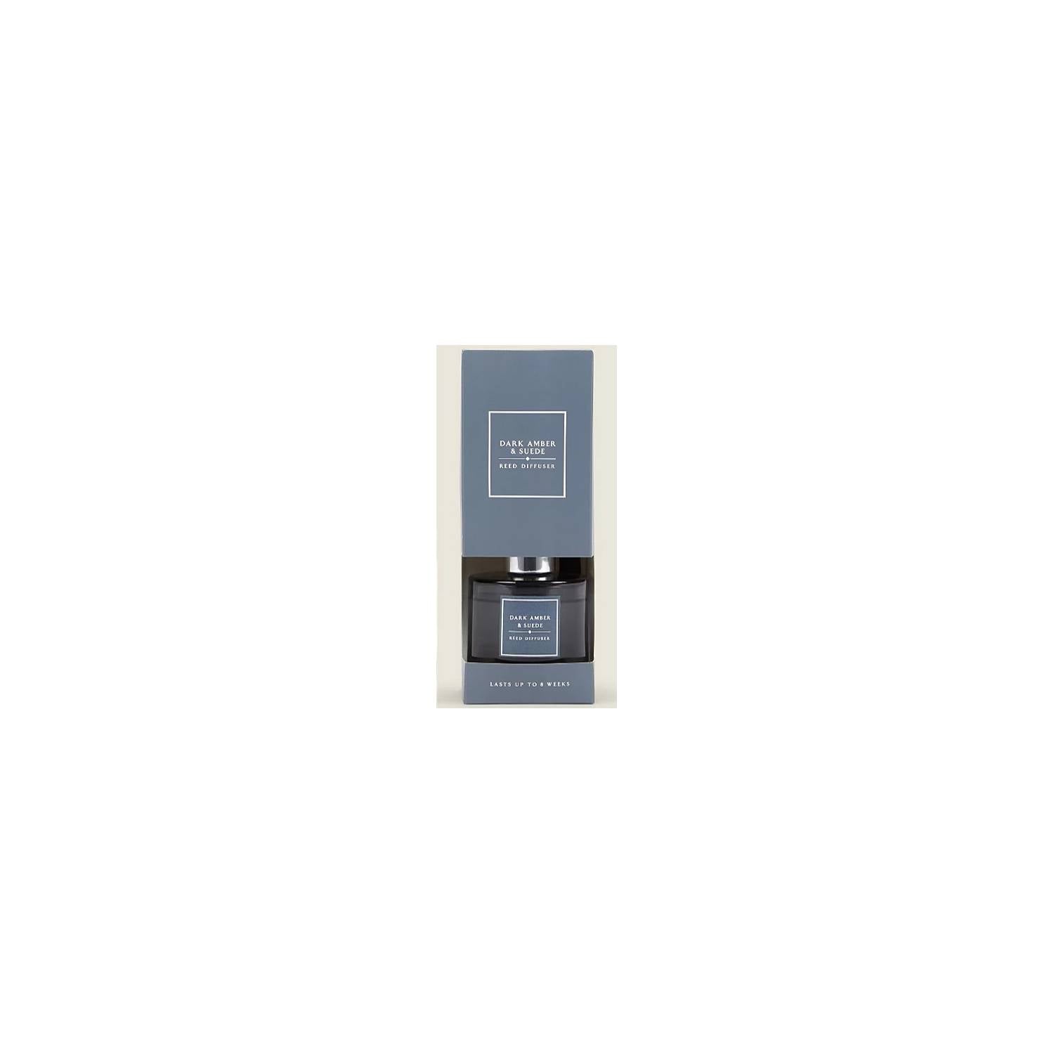 George Home Dark Amber and Suede reed diffuser 100ml (British brand)