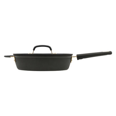 George Home Black Barbican saute pan 28cm, imported from the UK