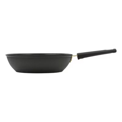 George Home Black Barbican Wok 28cm non-stick pan, UK version