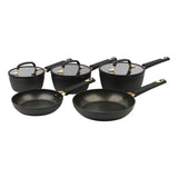 George Home Black Barbican 5-piece pan set, UK version