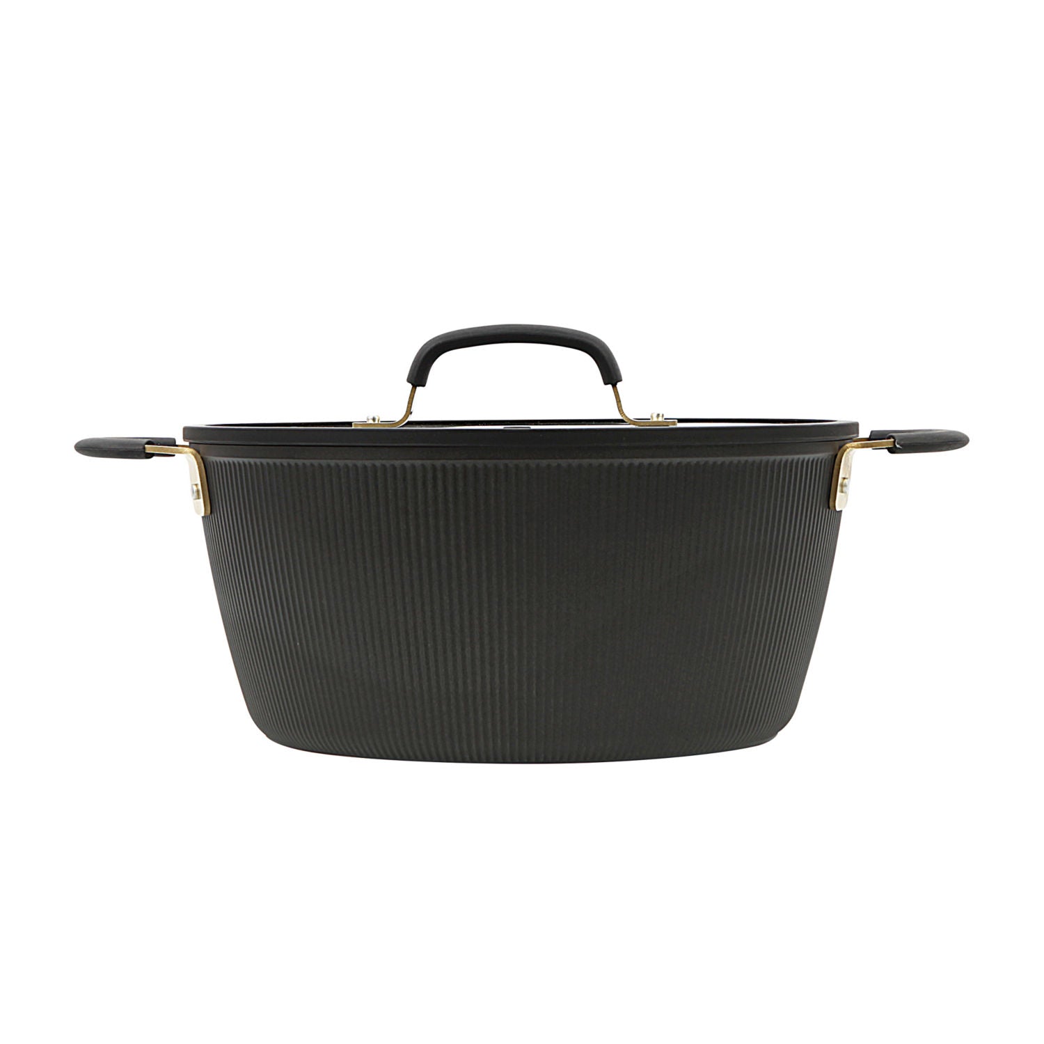 George Home Black Barbican stockpot 28cm, UK version