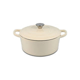 George Home White Cast Iron Stockpot 26cm GOODS ASDA   