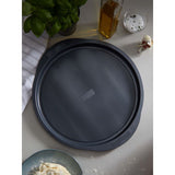 Gino D'Acampo Black Pizza Tray 15 Inch GOODS ASDA   