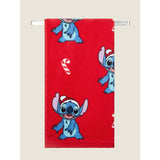 Disney small Stitch print Christmas hand towel (British brand)