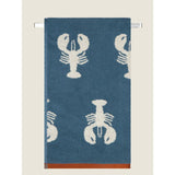 George Home blue lobster bath sheet, imported from the UK