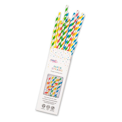 George Home paper straws 50pk, UK version