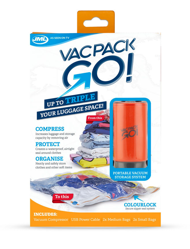 JML Vac Pack Go! GOODS ASDA   