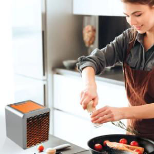 JML Handy Heater Pure Warmth personal space heater, imported from the UK
