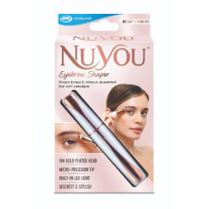 JML NuYou Eyebrow Shaper gold-plated trimmer, UK version