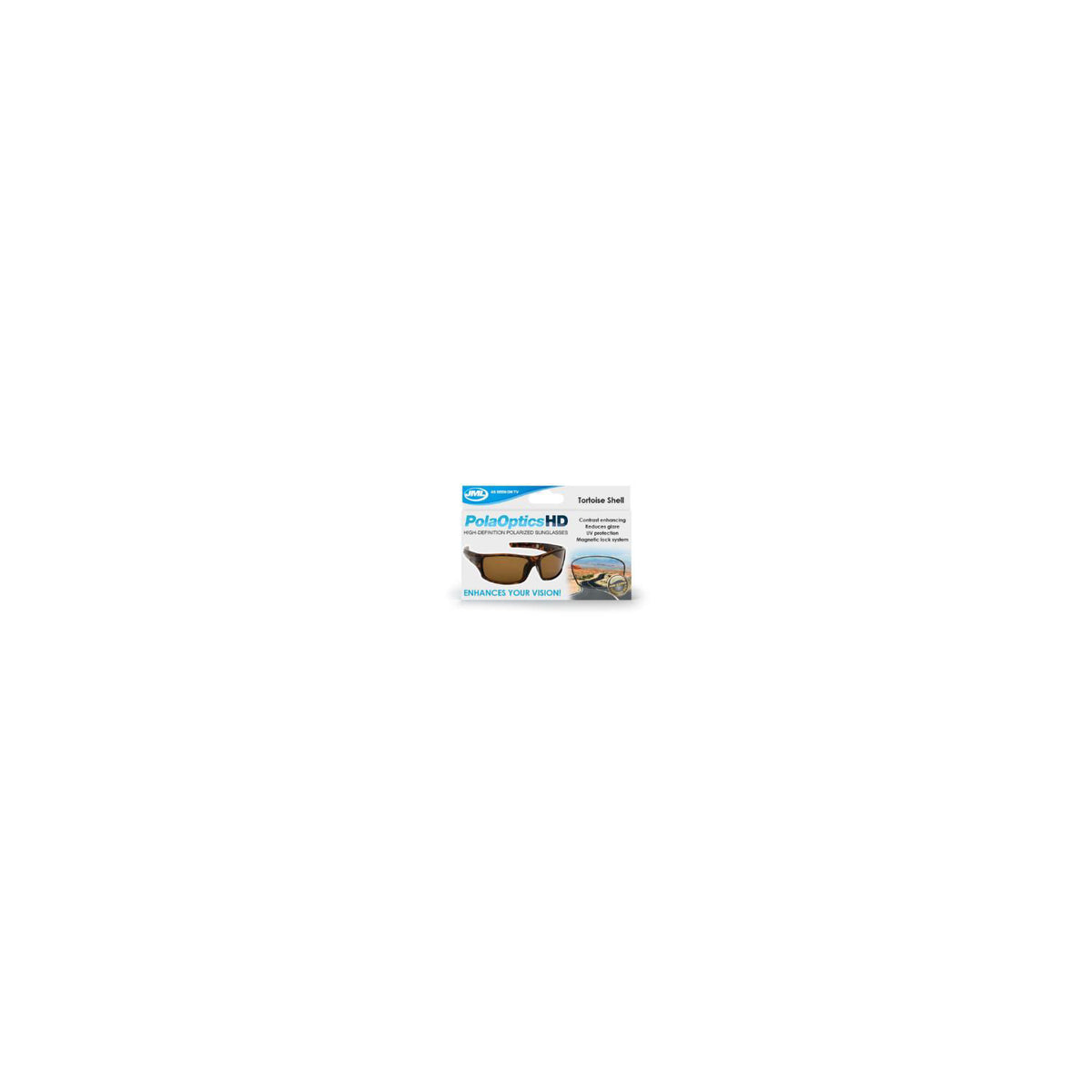 JML PolaOptics HD sunglasses polarized magnetic clip (British brand)
