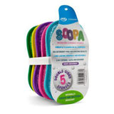 JML Soopa Scrubber microfibre sponges 5 pack (British brand)