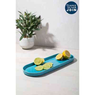 Jamie Oliver turquoise platter 39cm (British brand)