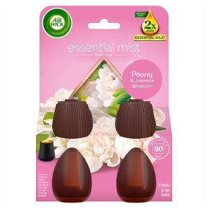Air Wick Essential Mist Refill Peony & Jasmine 2x20ml - British product