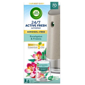 Air Wick Active Fresh Eucalyptus Freesia 228ml, imported from the UK