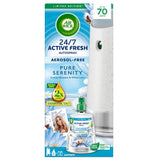 Air Wick air freshener kit Cotton Blossom and White Lotus 228ml, UK version