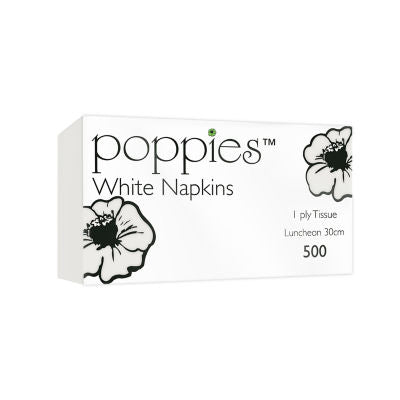 George Home white paper napkins 1 ply 500 sheets - British product