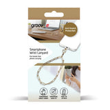 Groov-e gold metal wrist lanyard for smartphone - British product