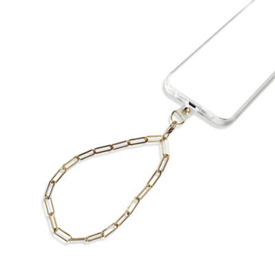 Groov-e gold metal wrist lanyard for smartphone - British product
