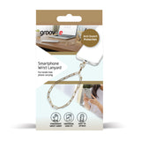 Groov-e gold metal wrist lanyard for smartphone - British product