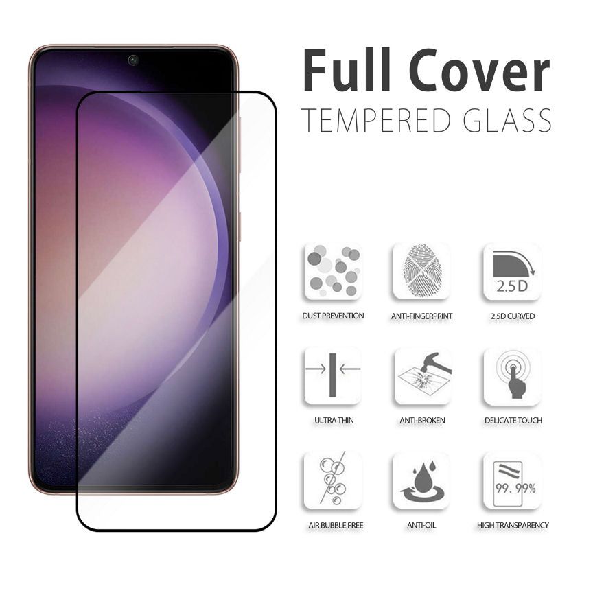 Groov-e Tempered Glass Screen Protector for Samsung S23