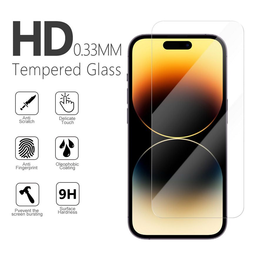 Groov-e Tempered Glass Screen Protector for iPhone 14 Pro