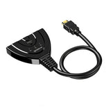 Groov-e 3-Port 4K HDMI Switch, imported from the UK