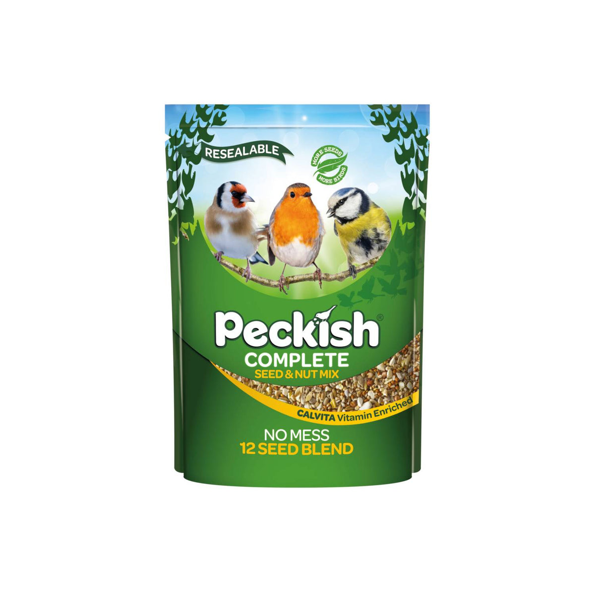 Peckish Complete All Season bird seed mix 1kg - British product