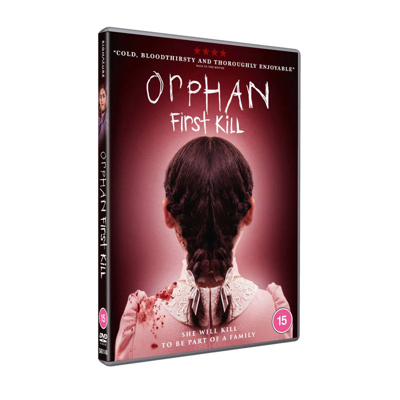 Orphan First Kill DVD horror prequel film (British brand)
