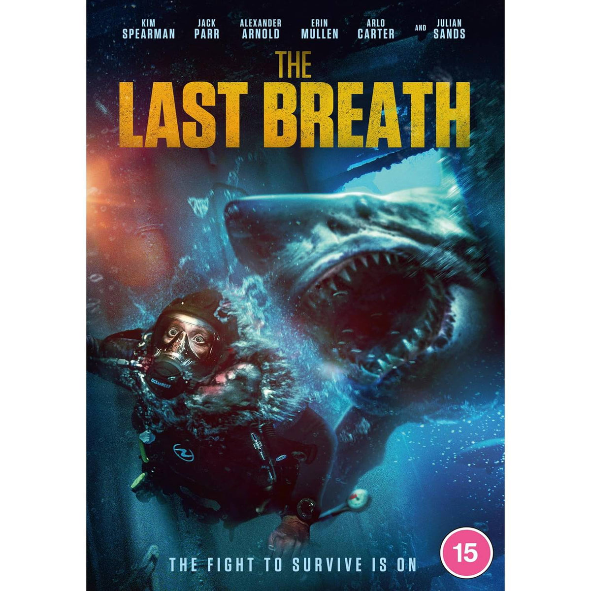 The Last Breath DVD underwater thriller, UK version