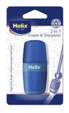 Helix Duo Eraser & Sharpener GOODS ASDA   