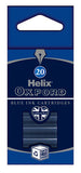 Helix blue ink cartridges 20 pack, UK version