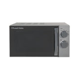 Russell Hobbs silver microwave 17L, imported from the UK