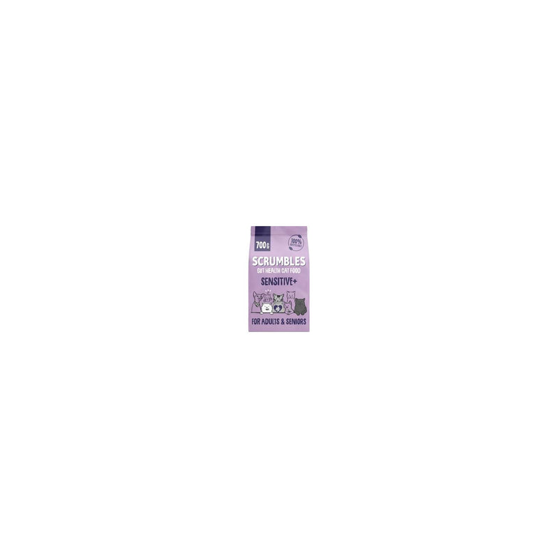 Scrumbles Gut Friendly Cat Food 700g (British brand)