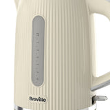 Breville electric kettle Bold Vanilla Cream 1.7L, UK version