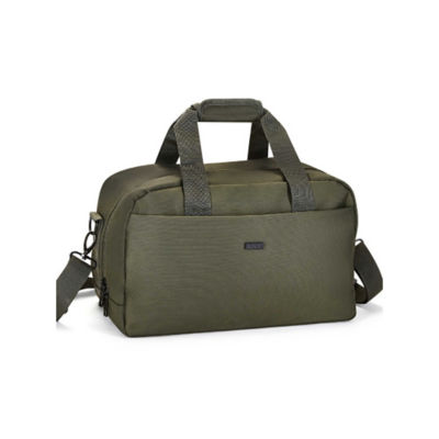 Rock shoulder bag in olive green, imported from the UK